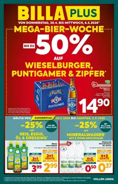 Billa Plus Flugblatt - Steiermark ab 30.04.2026 gültig