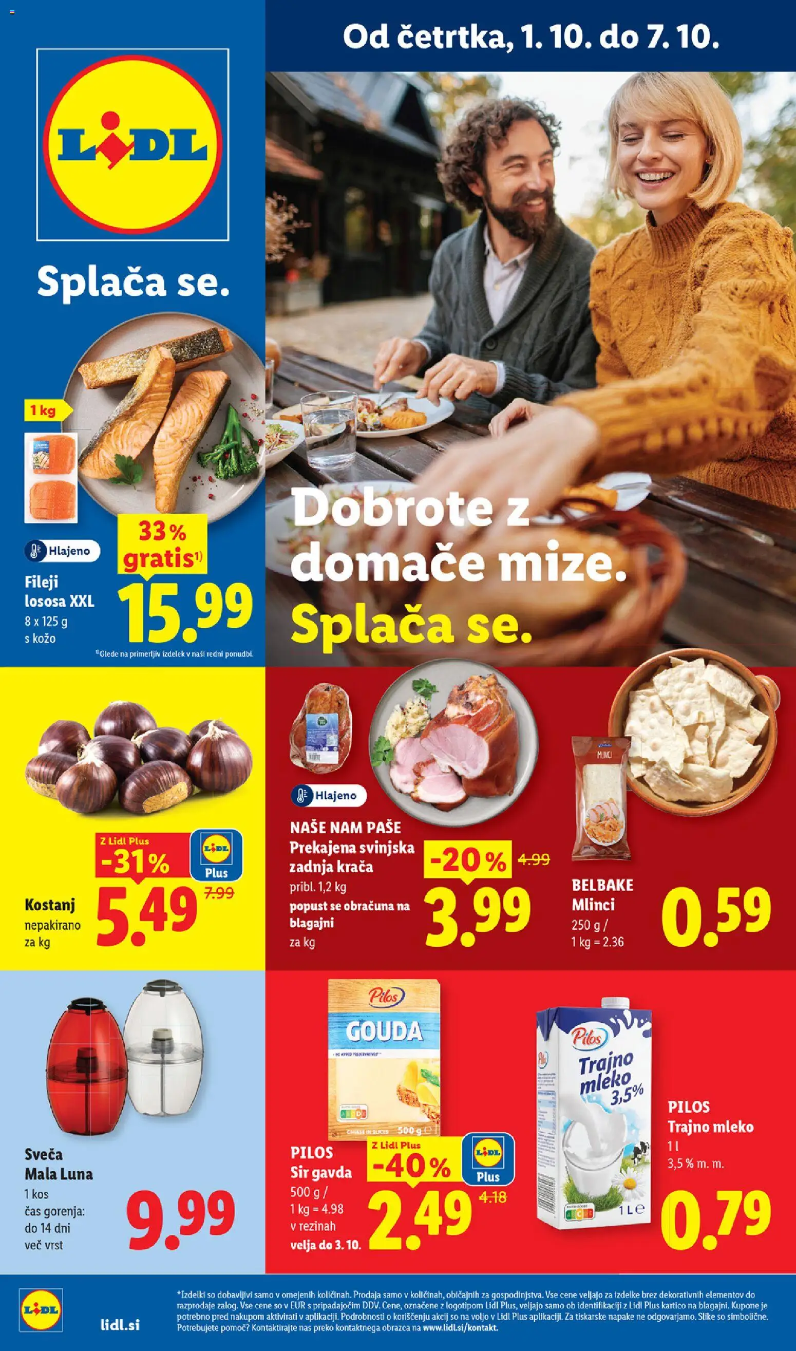 Lidl veljaven od Četrtek, 1 Oktober Sveži Izdelki