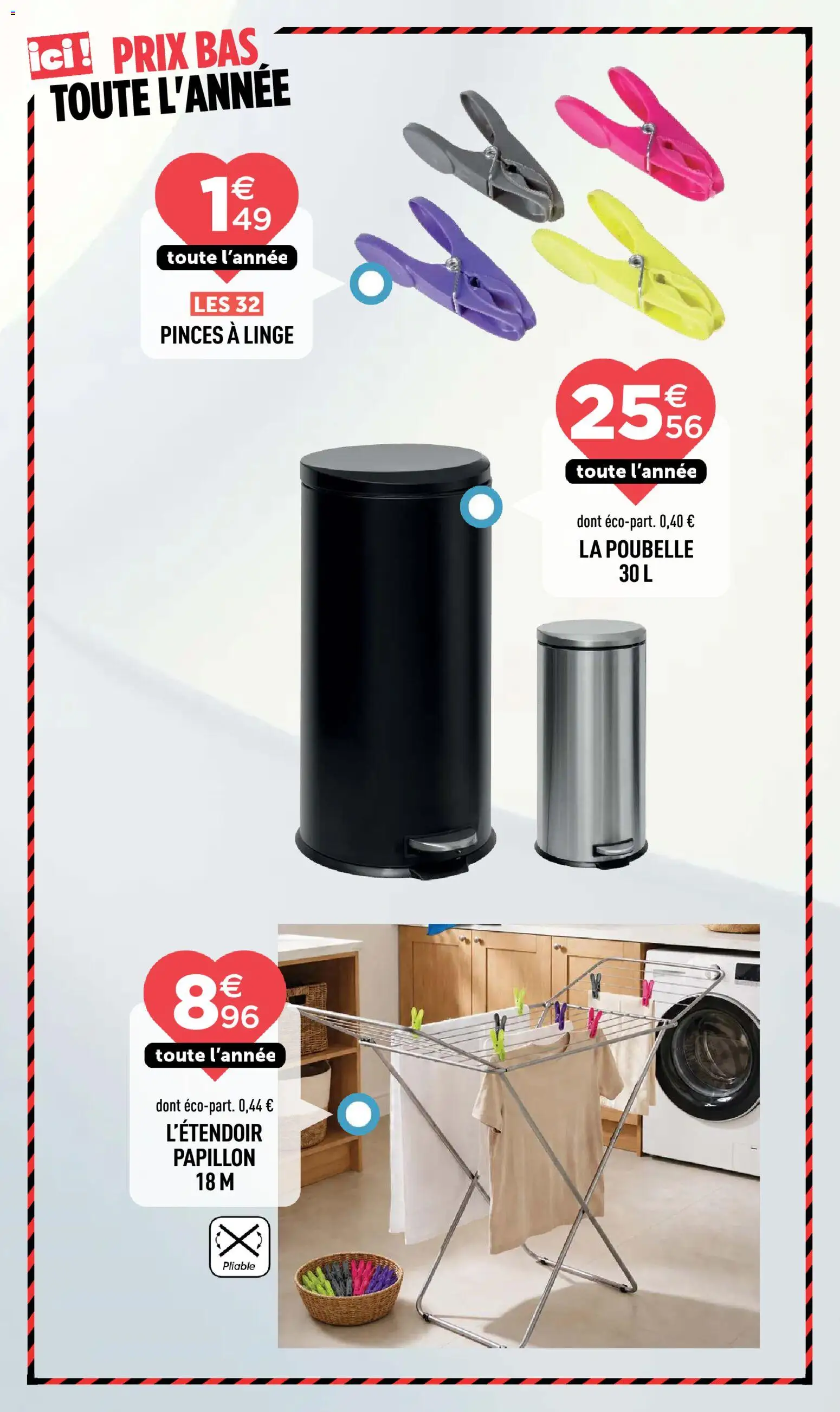 {H1} | Page: 50 | Produits: Poubelle, Pinces