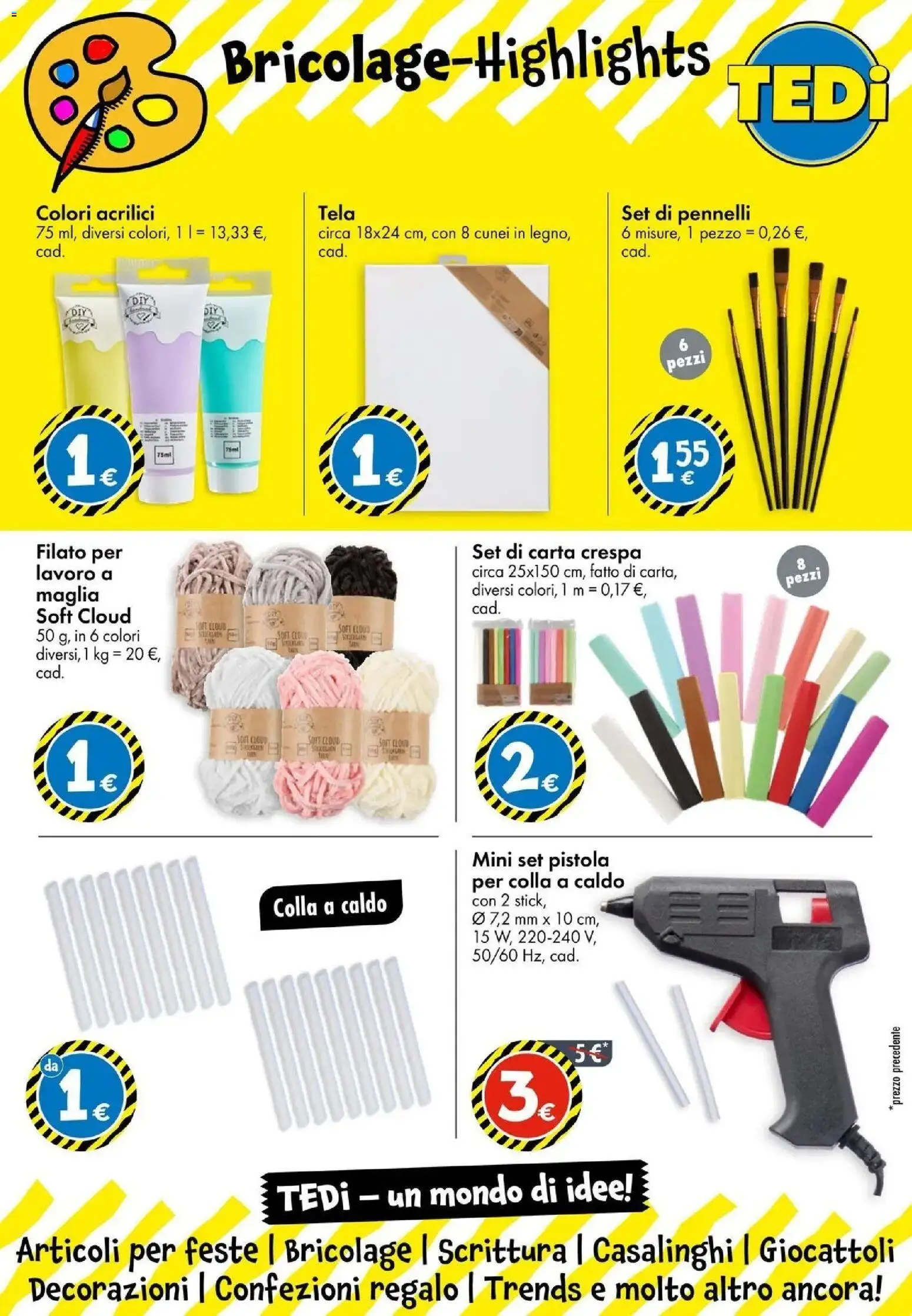 Nuovo TEDi volantino Parma dal 02/09/2026 > offerte anteprima 🛍️ | Pagina: 5 | Prodotti: Giocattoli, Colla, Decorazioni
