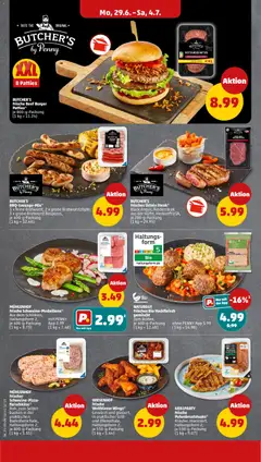 BUTCHER'S Frische Beef Burger Patties*, 8 Patties ab 29.06.2026 gültig | Seite: 8