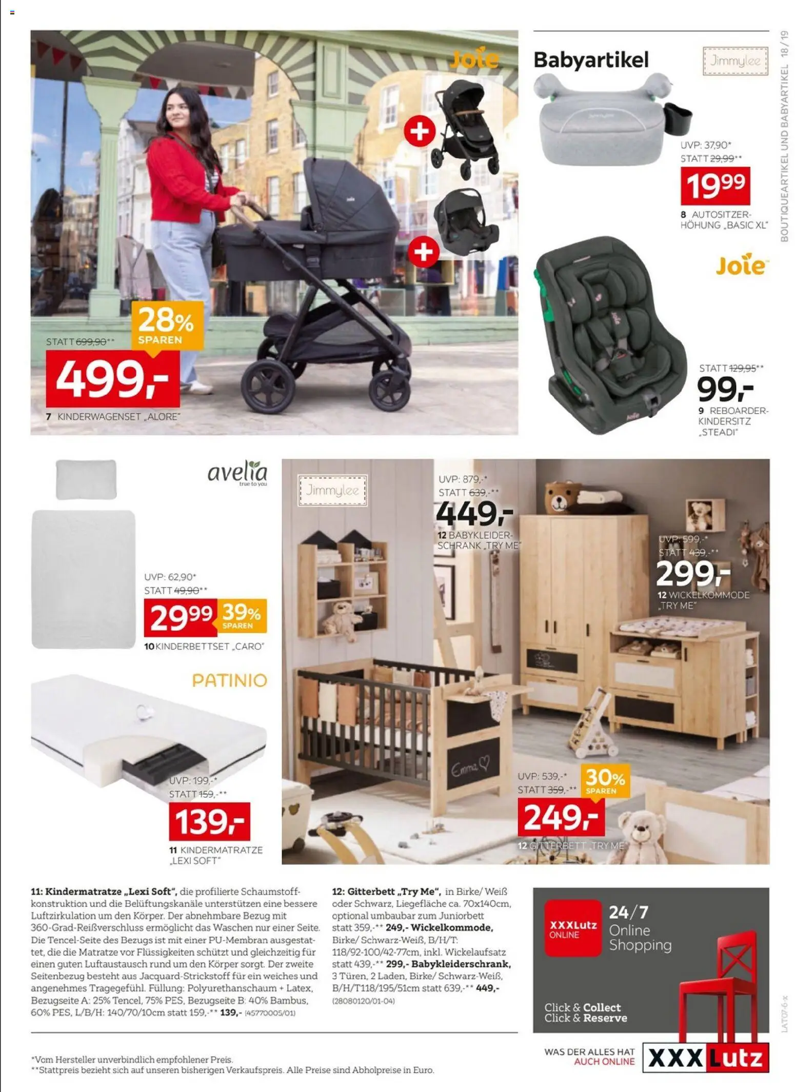 XXXLutz Prospekt aktuell gültig ab 16.06.2026 | Seite: 19 | Produkte: Matratze, Schrank