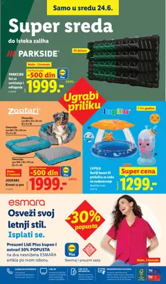 ZOOFARI Krevet za pse, ZOOFARI Krevet za pse - pregled Lidl kataloga - važi od 18.06.2026 | Strana: 102 | Proizvode: Krevet, Parkside
