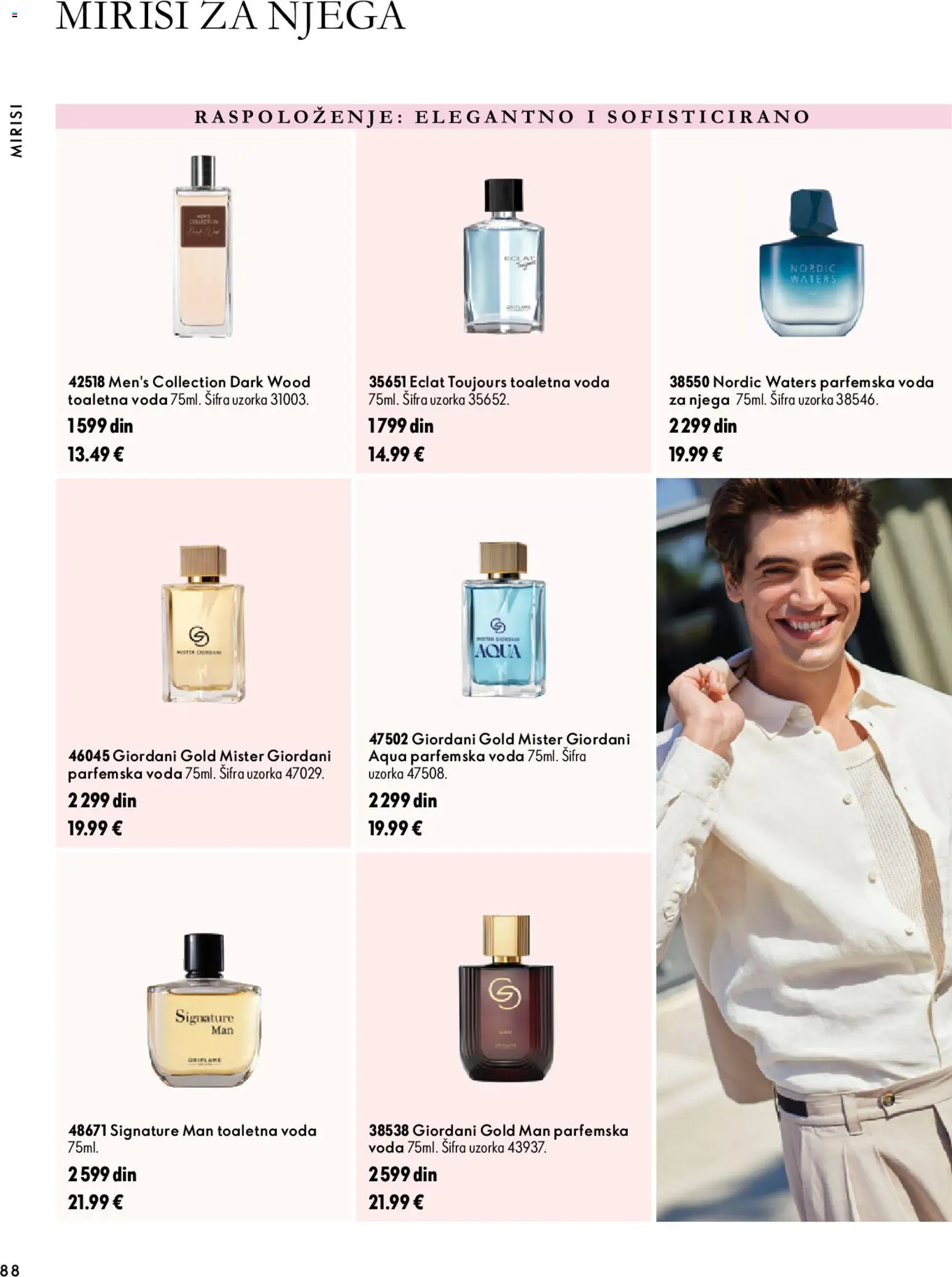 Oriflame katalog - važi od 07.10.2026 | Strana: 88 | Proizvode: Toaletna voda, Voda