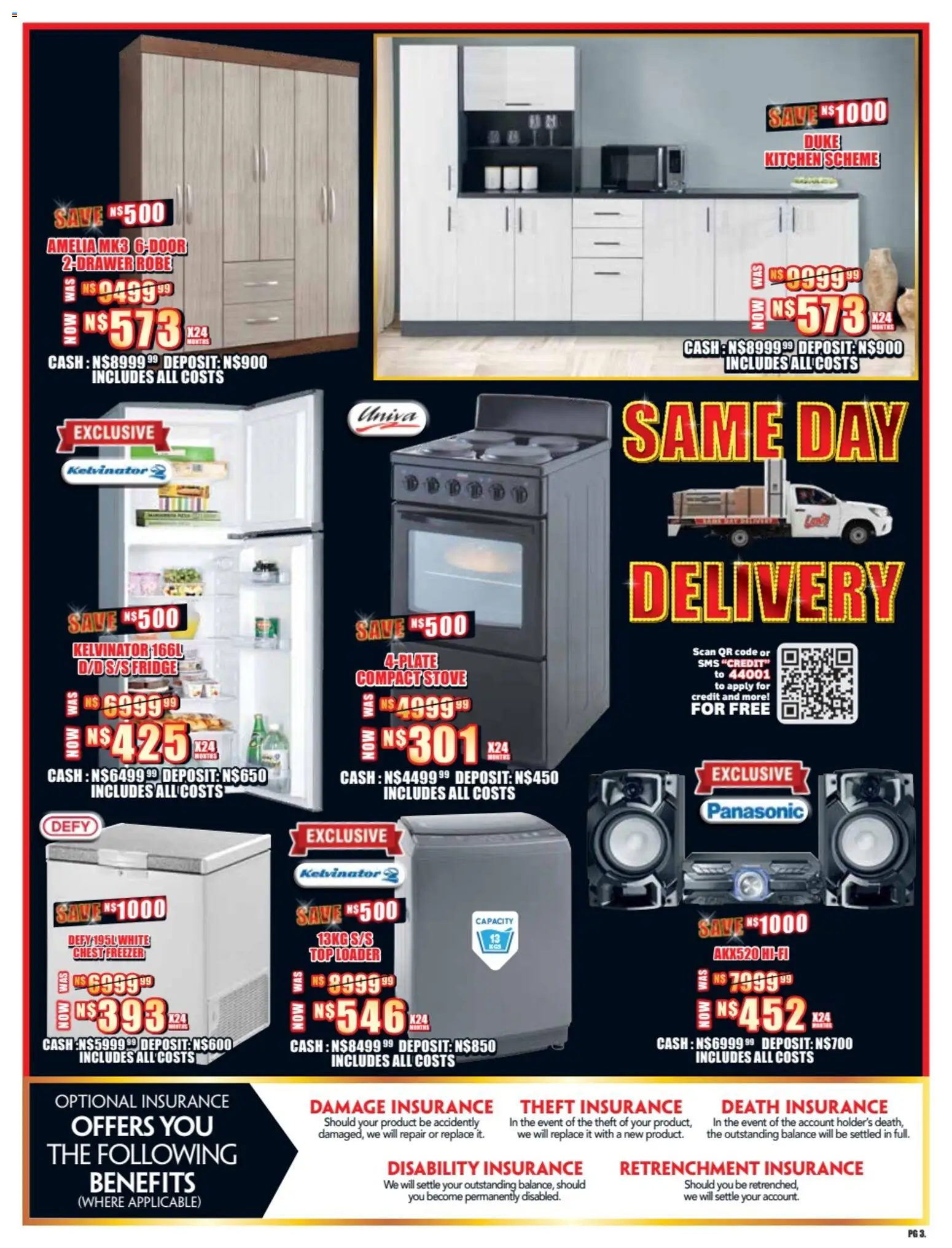 Lewis Stores - Namibia Specials (23/02/2026 - 12/04/2026) Online