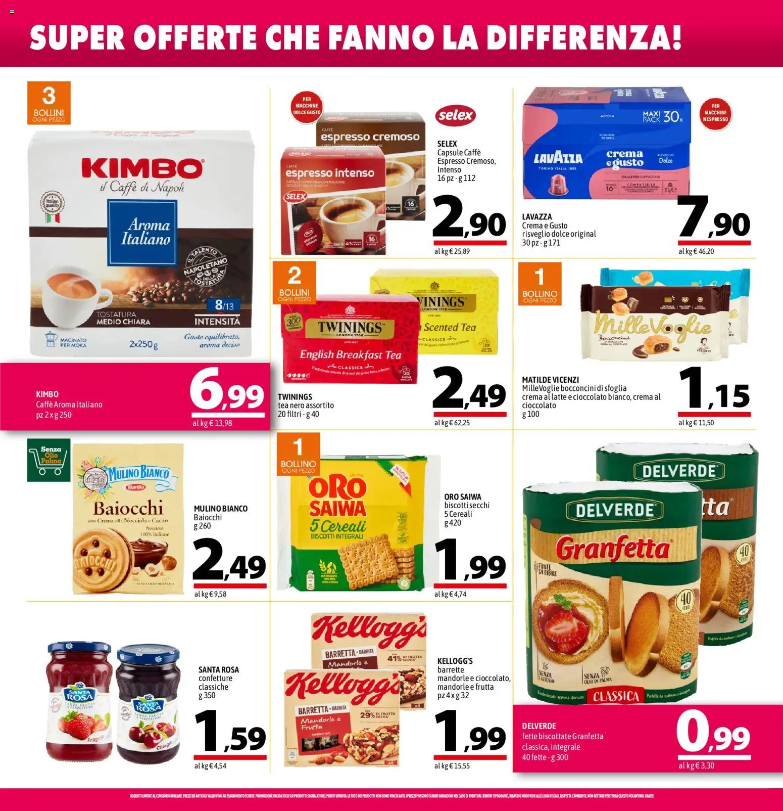 Volantino A&O del 25/06/2026 | Pagina: 12 | Prodotti: Tè, Frutta, Mandorle, Cacao