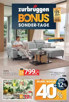 Zurbrüggen Bonus Sonder-Tage ab 22.08.2026 gültig