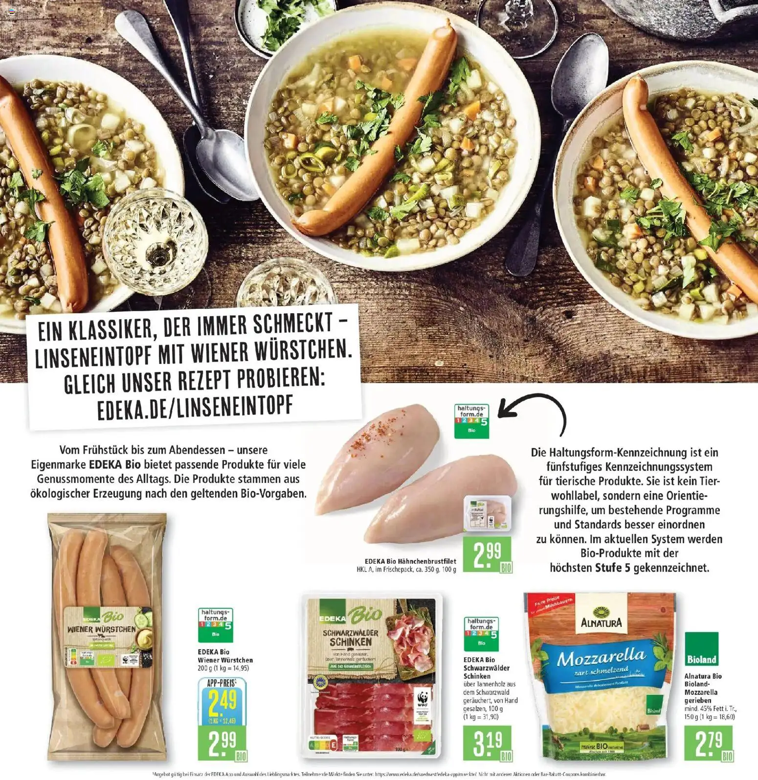 Marktkauf Prospekt Friedrichshafen (ab 05.10.2026) » Angebote online | Seite: 13 | Produkte: Wiener wurstchen, Mozzarella, Schinken