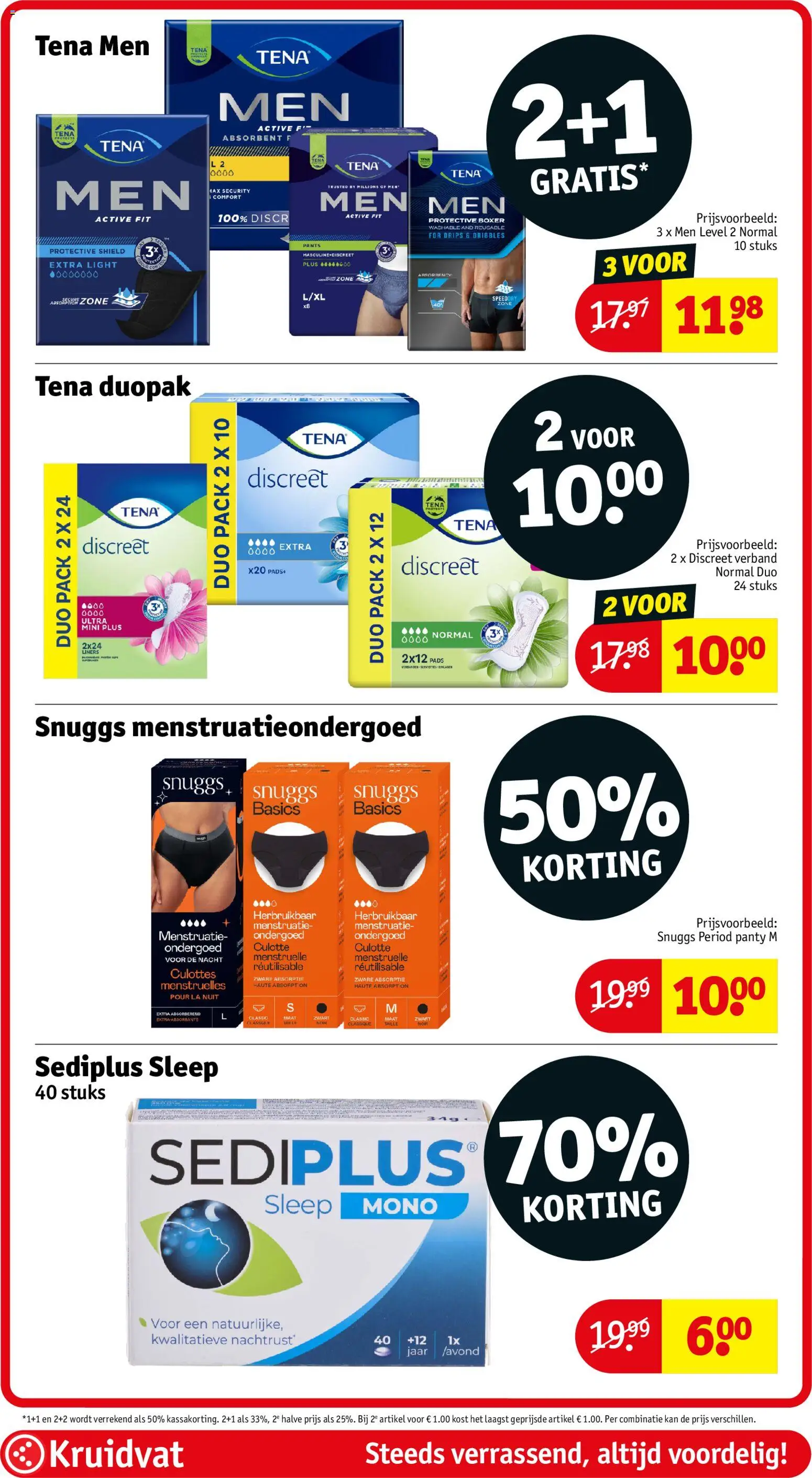{H1} | Pagina: 37 | Producten: Panty, Ondergoed, Pads, Kan