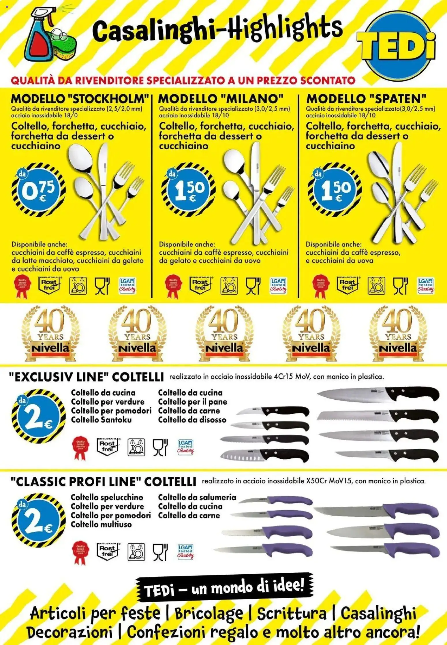 Volantino TEDi del 28.05.2026 | Pagina: 15 | Prodotti: Uova, Caffè, Gelato, Verdure