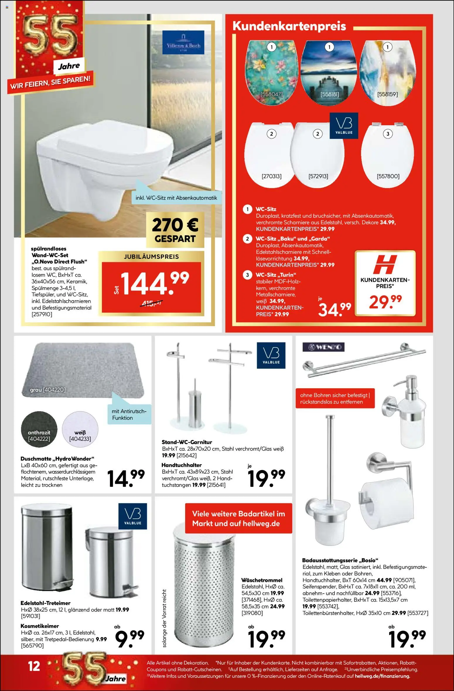 Hellweg Prospekt 	 – gültig ab 18.05.2026 | Seite: 12 | Produkte: Handtuchhalter