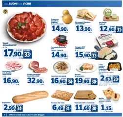 Anteprima del volantino SIGMA volantino valido a partire dal 22.04.2026 | Pagina: 4 | Prodotti: Pesce, Focaccia, Formaggio, Cous cous