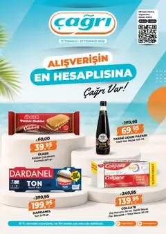 17 Temmuz 2026 tarihinden itibaren geçerli olan Çağrı Market kataloğu önizlemesi