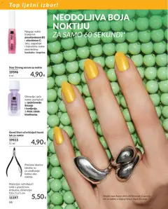 Katalog Avon 6/2026 - Pregled kataloga iz trgovine Avon, vrijedi od 31.05.2026 | Stranica: 66 | Proizvodi: Lak za nokte, Kozice