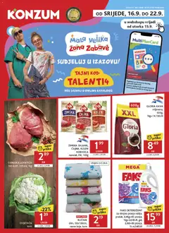 Konzum Katalog - Pregled kataloga iz trgovine Konzum, vrijedi od 16.09.2026