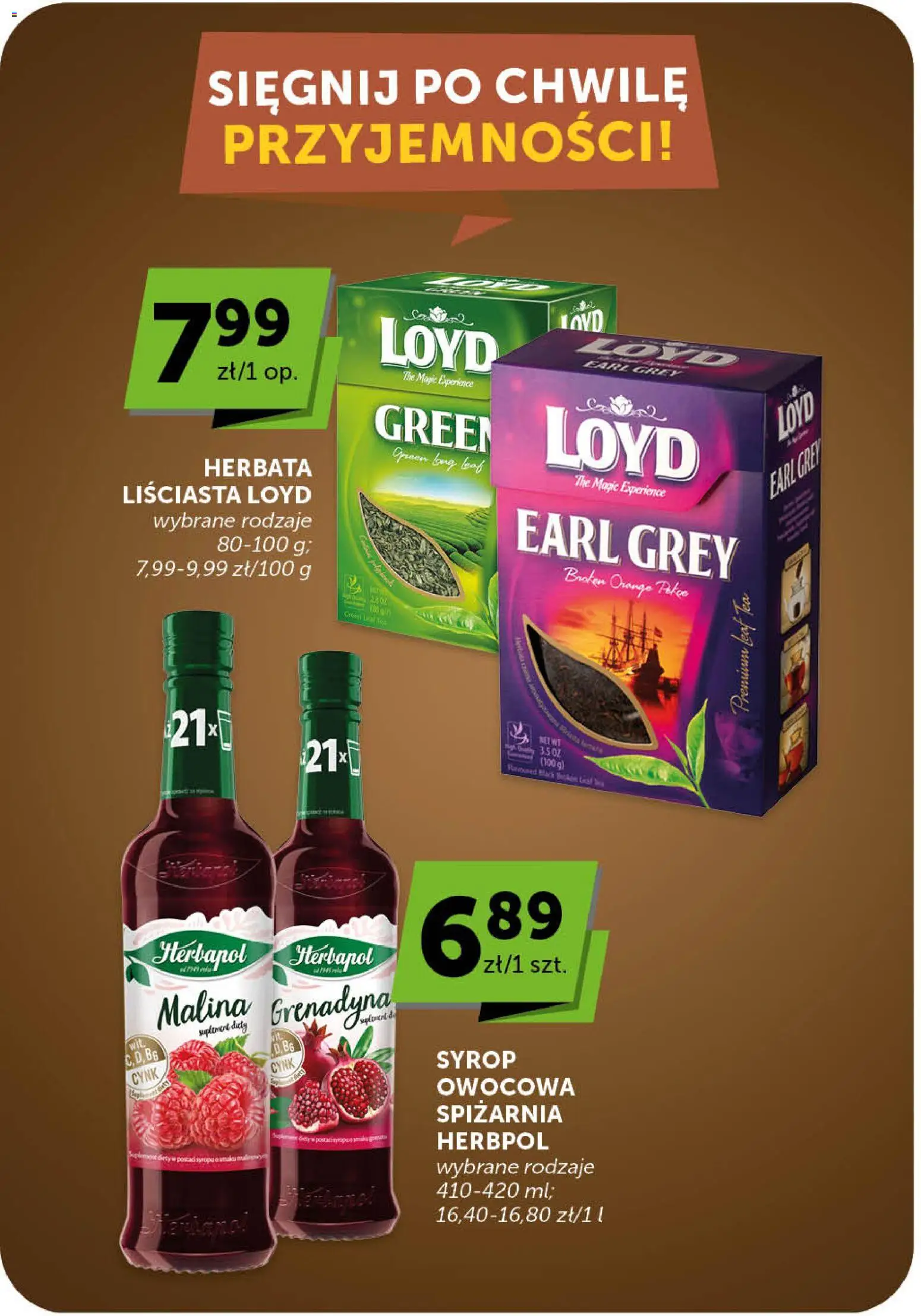 Euro Sklep gazetka - Minimarket od 14.05.2026 | Strona: 15 | Produkty: Syrop, Malina, Bób, Herbata