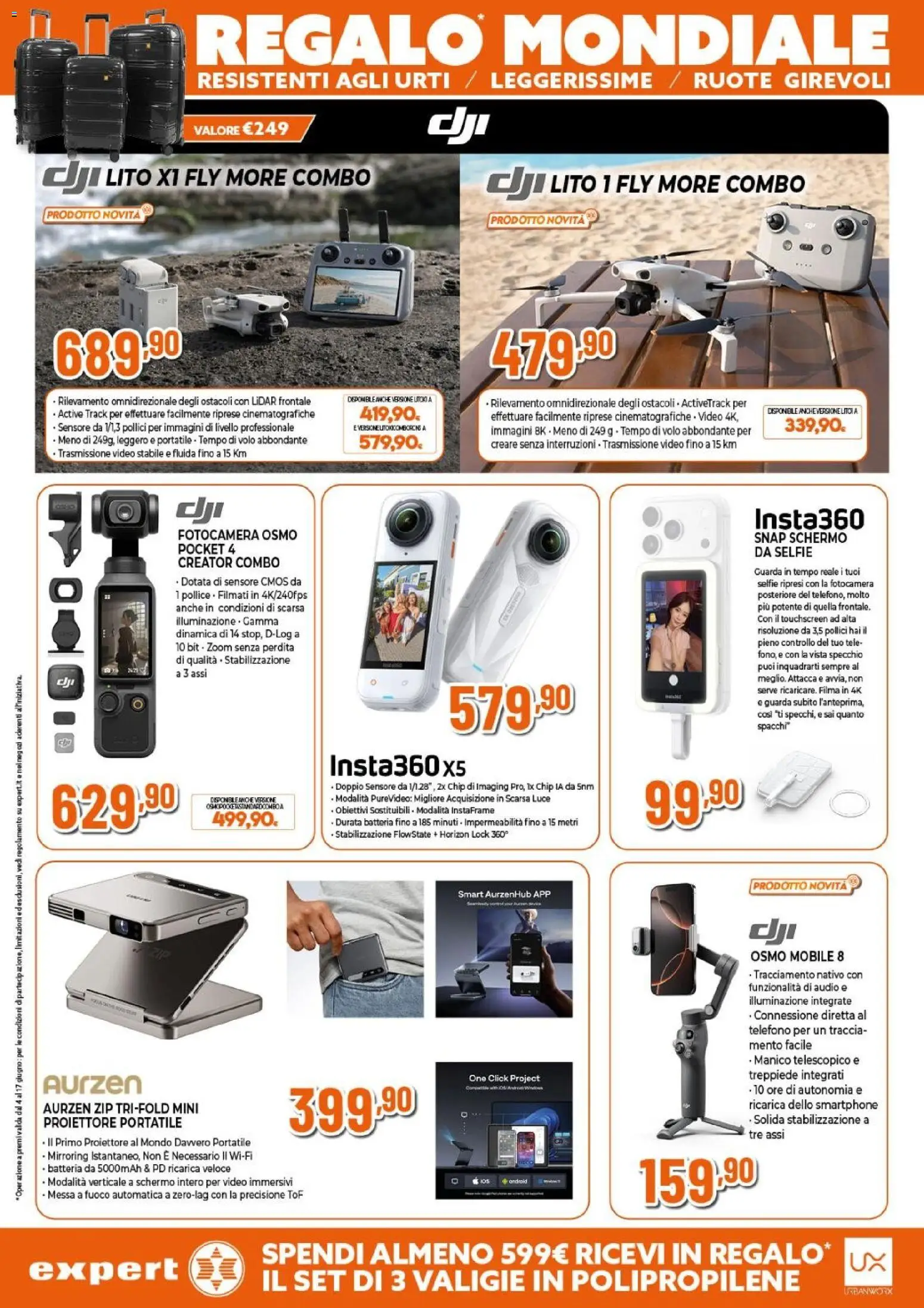 Volantino Expert del 04.06.2026 | Pagina: 22 | Prodotti: Smartphone, Video, Audio, Batteria