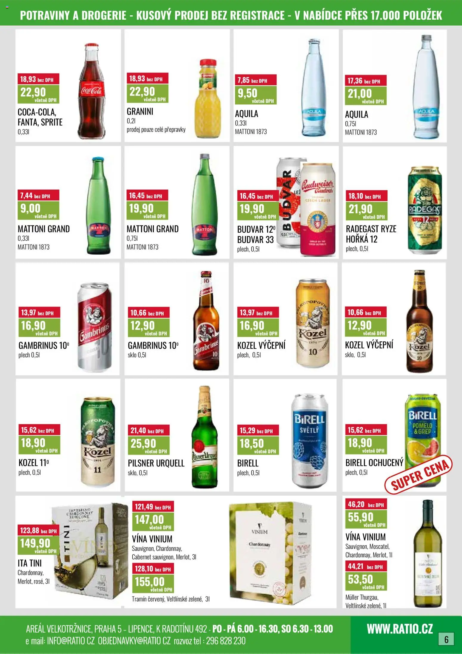 Ratio leták od 01.08.2026 | Strana: 7 | Produkty: Mattoni, Pomelo, Grep, Sprite