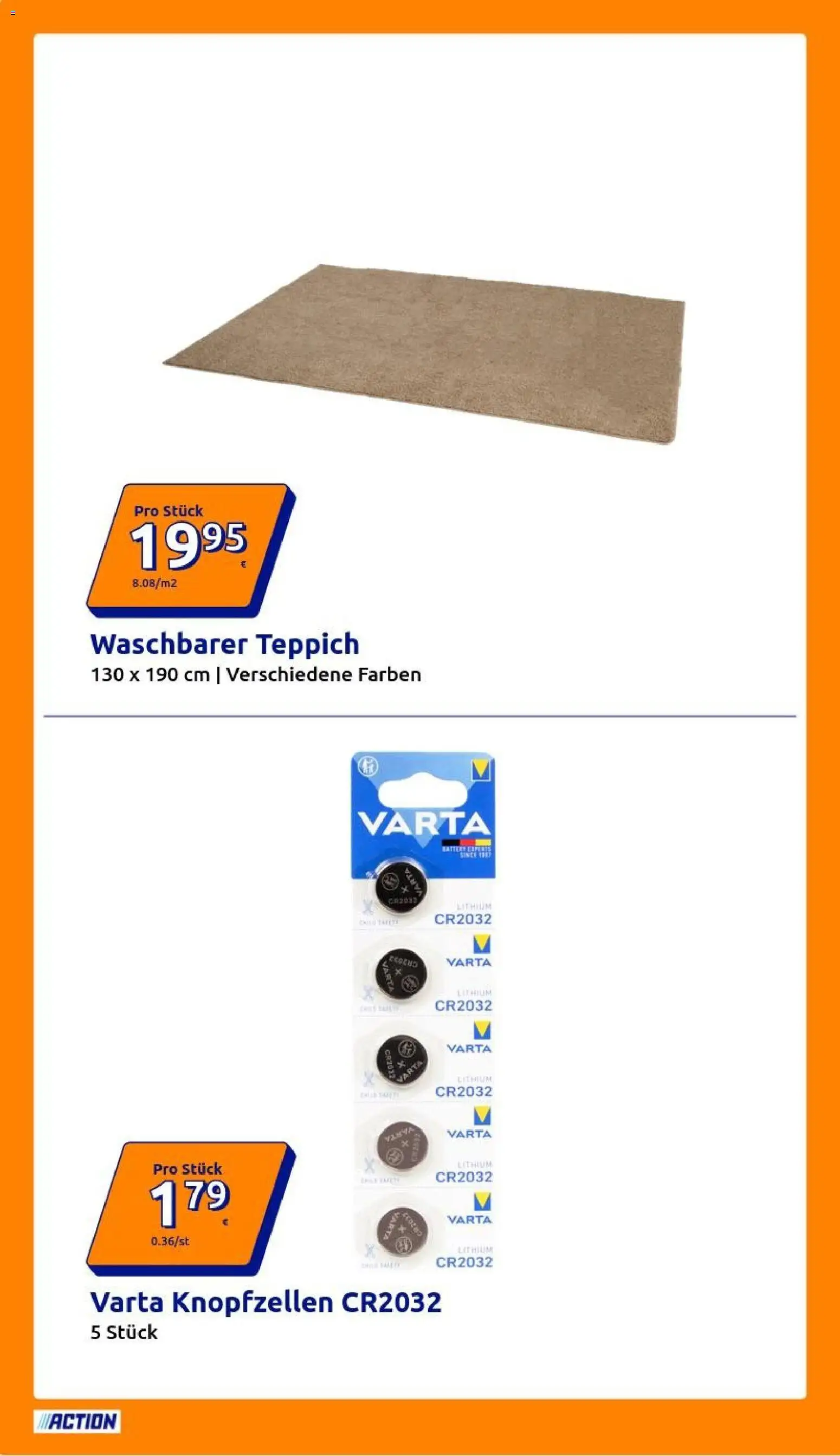 Action Prospekt – gültig ab 05.08.2026 | Seite: 14 | Produkte: Teppich