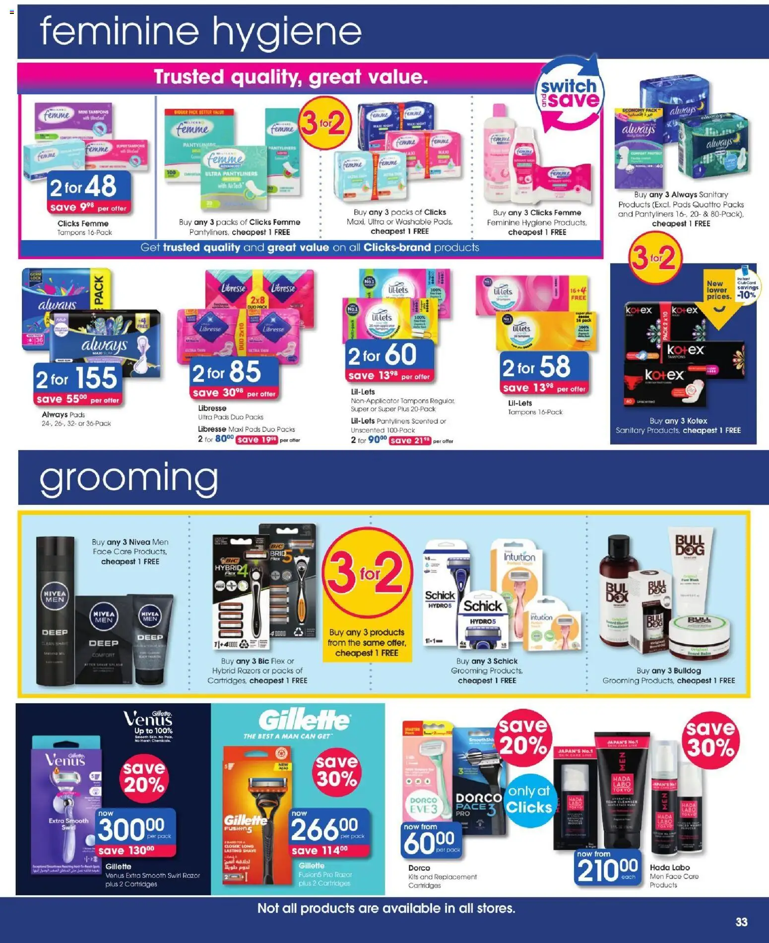 New Clicks catalogue – valid from 25/08/2026 | Page: 33
