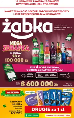 Pogląd oferty "Żabka gazetka" - ważna od 29.07.2026