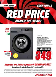 Anteprima del volantino Media World volantino valido a partire dal 09/07/2026 | Pagina: 71