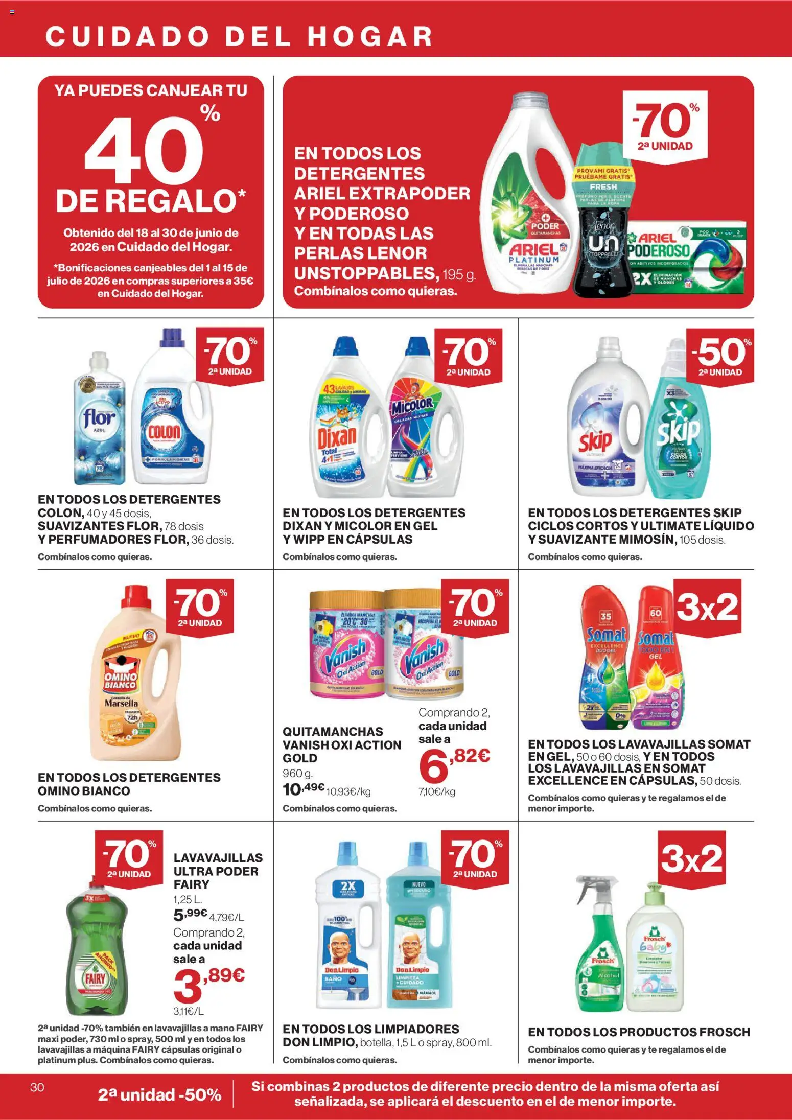 Supercor folleto │ válido desde el 01/07/2026 | Página: 30