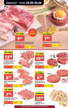 Pogląd oferty "Burger wołowy Kraina Mięs, 200 g, Burger wołowy Kraina Mięs, 200 g" - ważna od 25.05.2026 | Strona: 32