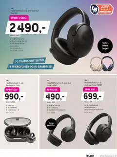 Forhåndsvisning av Elon kundeavis gyldig fra 25.05.2026 | Side: 13 | Produkter: Hodetelefoner