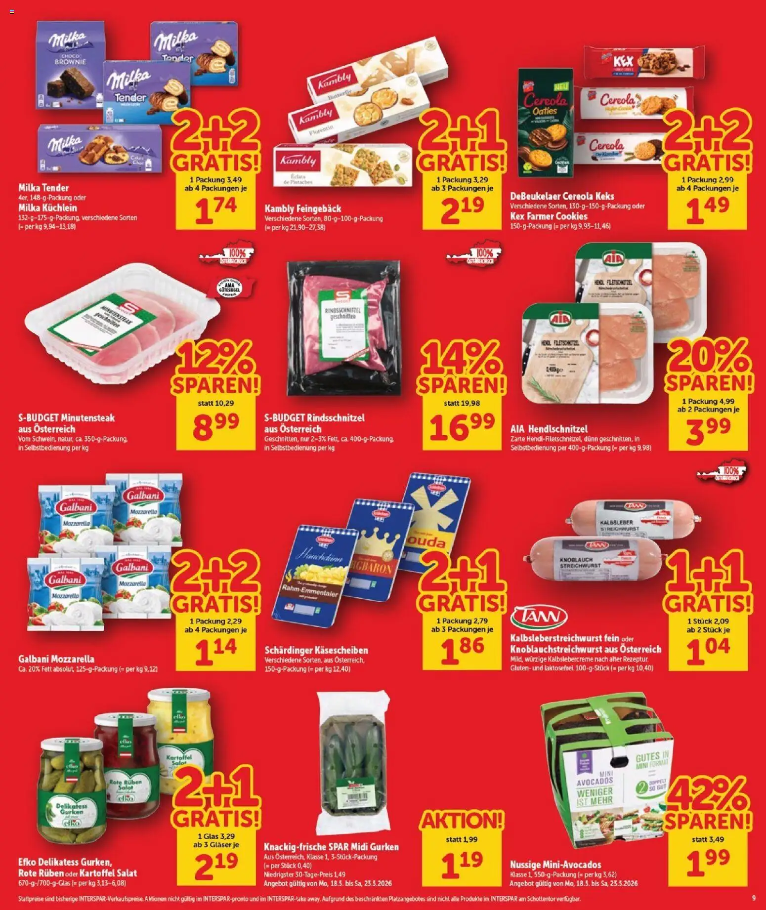 Interspar Flugblatt - Burgenland Nord gültig ab 21.05.2026 | Seite: 10 | Produkte: Gurken, Salat, Knoblauch