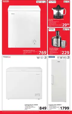 Ofertele Selgros valabile de la 10.07.2026 | Pagină: 17 | Produse: Congelator, Storcător, Storcător de fructe, Fructe