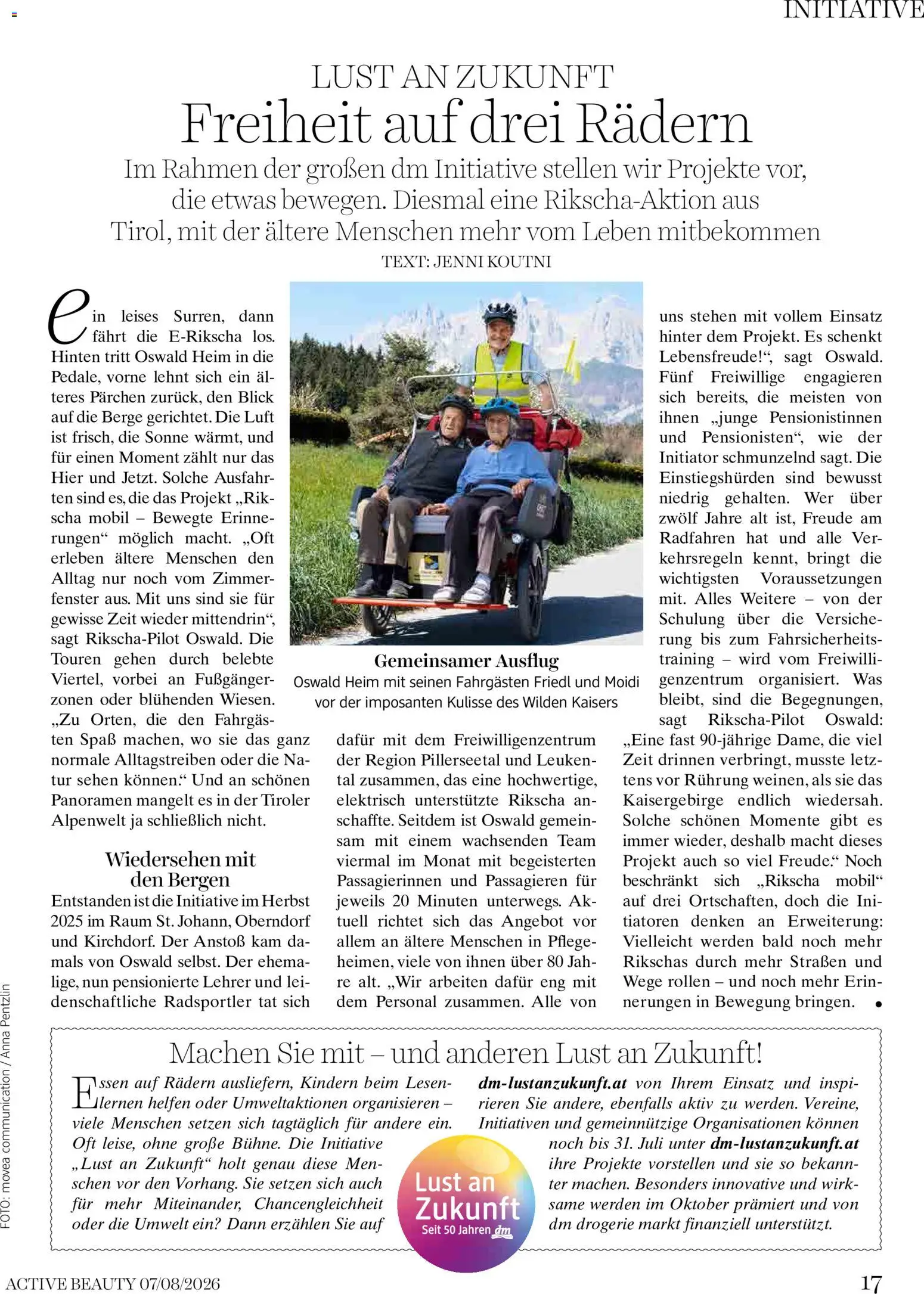 dm drogerie markt Active Beauty Magazin 07,08/2026 gültig ab 01.08.2026 | Seite: 17