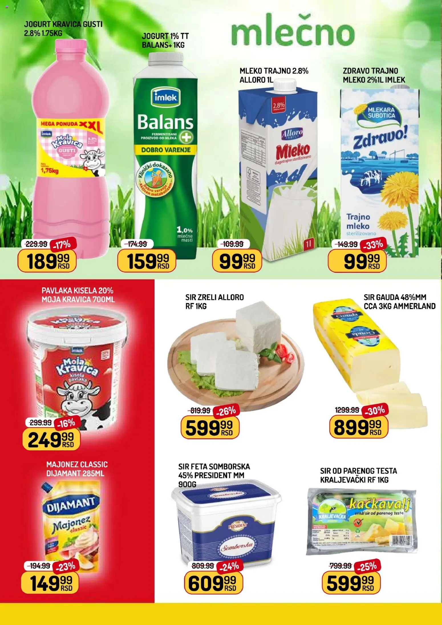 Aman katalog - važi od 08.05.2026 | Strana: 4 | Proizvode: Moja kravica, Gouda, Mleko, Pavlaka