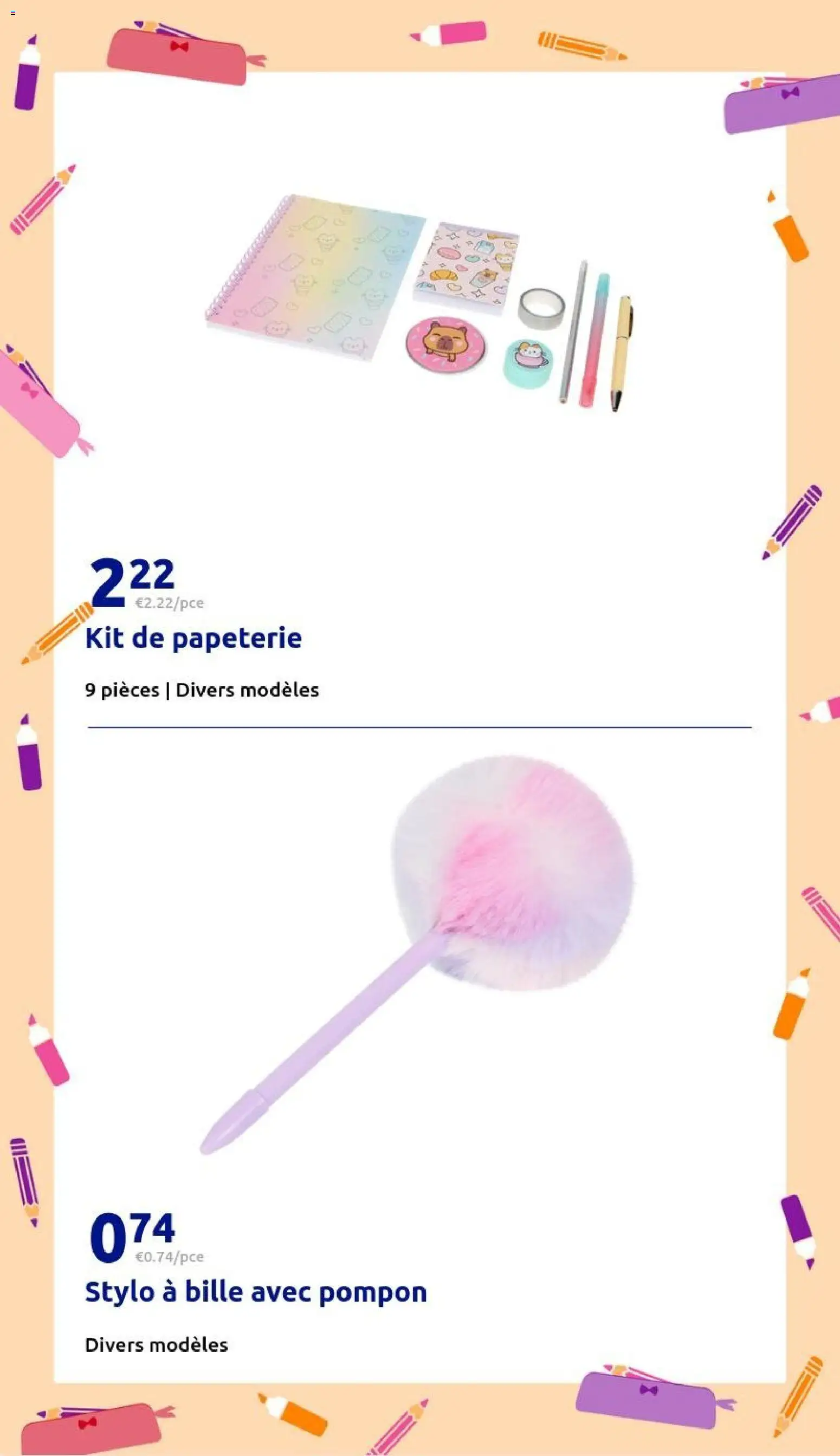 {H1} | Page: 38 | Produits: Stylo