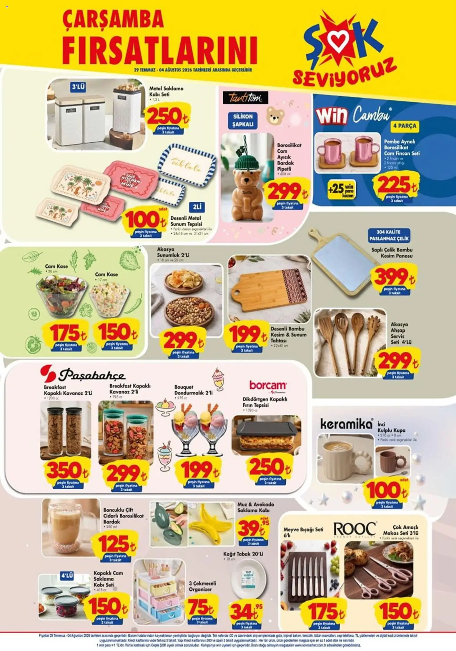 Şok Market Katalog - 29 Temmuz 2026 tarihinden itibaren geçerlidir | Sayfa: 2 | Ürünler: Makas, Avokado, Zselatin, Bağlayıcı