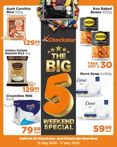 Check Star specials catalogue – valid from 15.05.2026