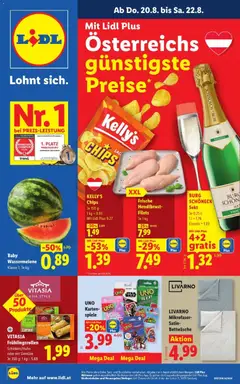 Lidl - Flugblatt ab 20.08.2026 gültig