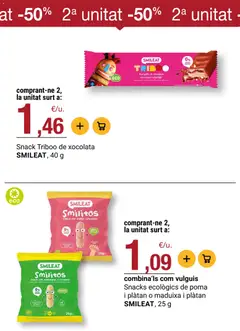 Vista previa Bonpreu folleto válido desde el 15/09/2026 | Página: 27 | Productos: Snacks, Chocolate, Manzana, Apple