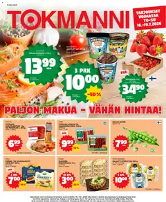 Tokmanni-mainoslehti voimassa 16/07/2026 alkaen