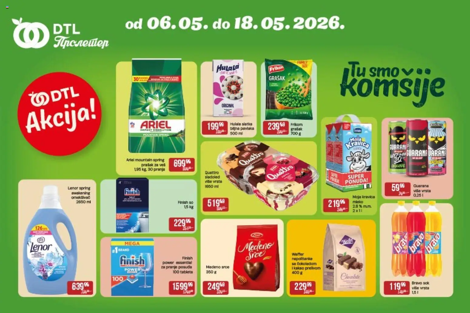 Metalac Proleter katalog - važi od 06.05.2026 | Strana: 2 | Proizvode: Lenor, So, Guarana, Sok