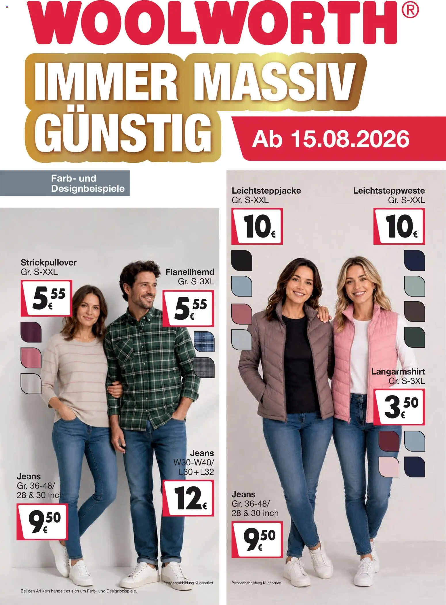 Woolworth Flugblatt gültig ab 15.08.2026 | Seite: 1