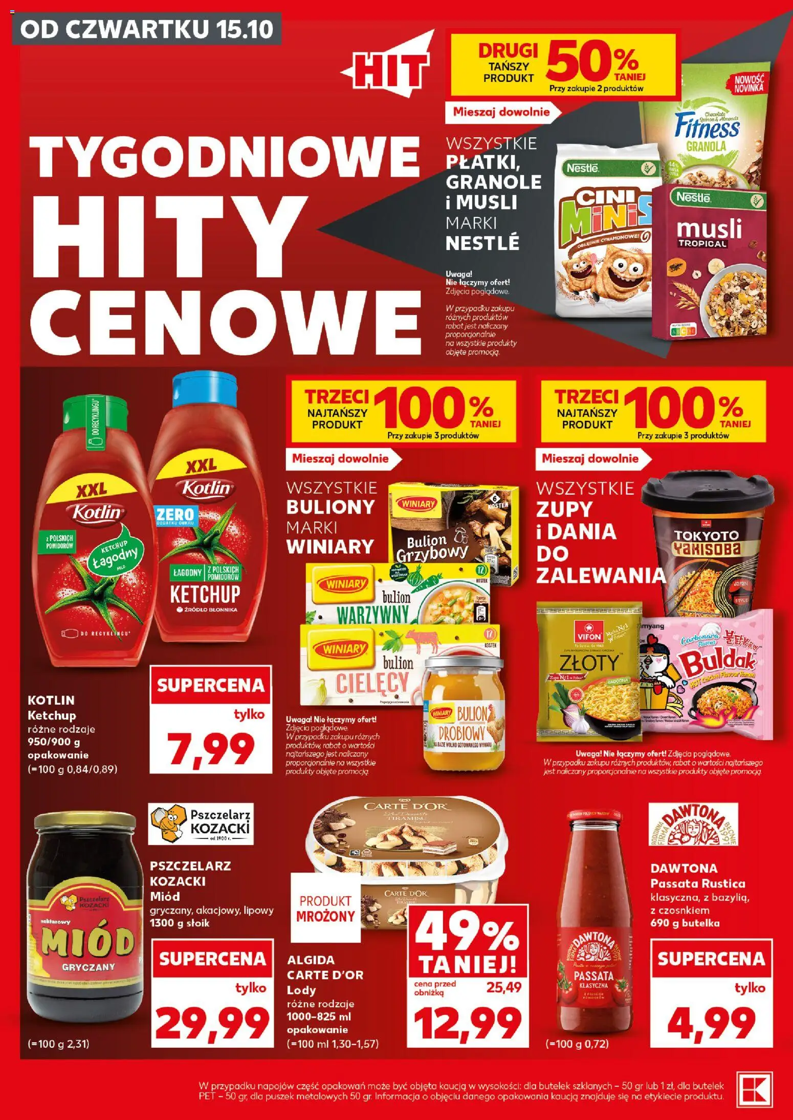 Kaufland Polsko leták - Mocny start od 19.10.2026 | Strana: 12 | Produkty: Tiramisu, Passata, Müsli, Carte d'or
