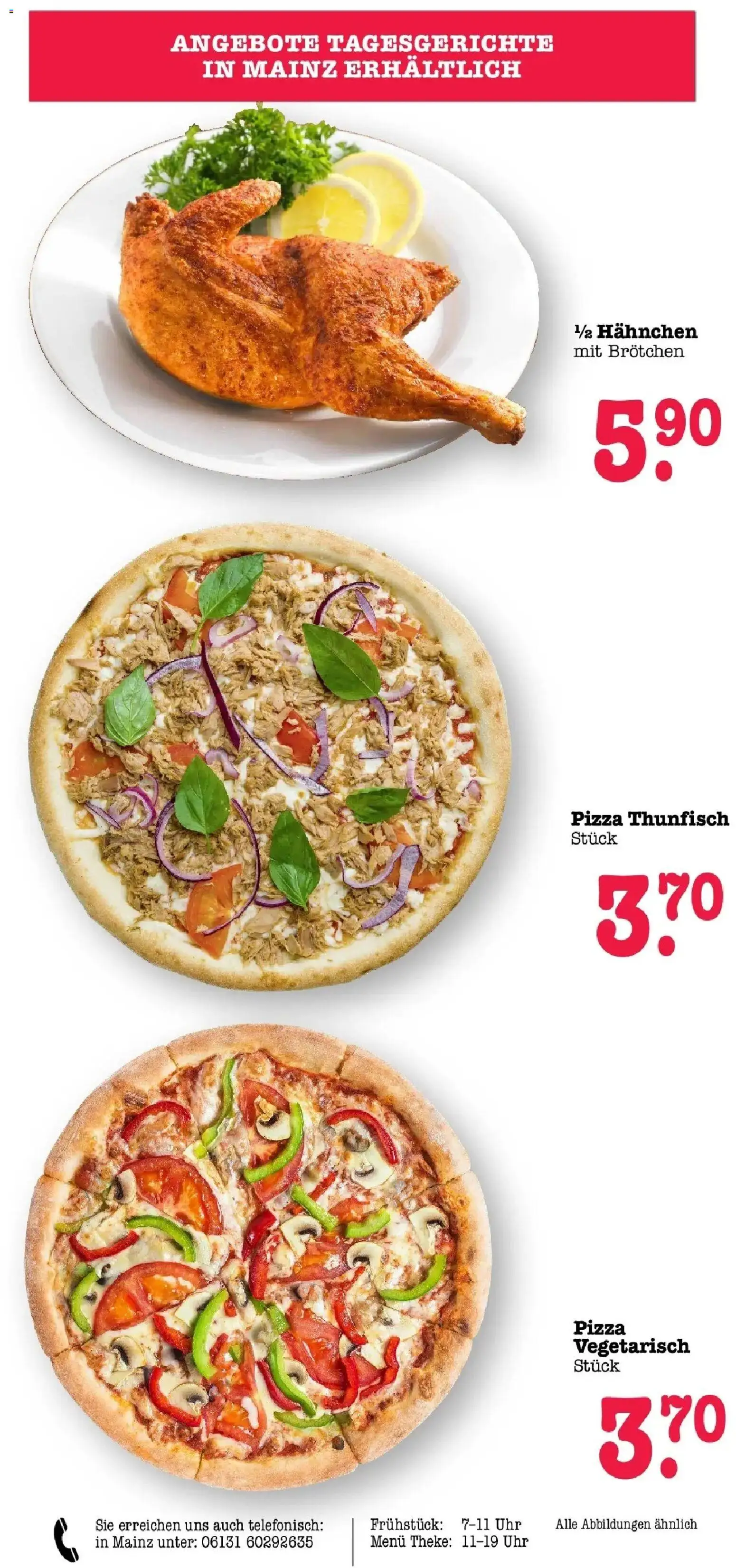 Edeka Prospekt Mainz-Weisenau (ab 17.08.2026) » Angebote Online | Seite: 15 | Produkte: Hahnchen, Theke, Thunfisch, Pizza