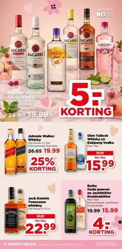 Johnnie Walker Whisky, Alle flessen à 1 liter. Prijsvoorbeeld: Red label - Voorbeeld van een folder van Plus, geldig van 06.05.2026 | Pagina: 41 | Producten: Gin, Fles, Whisky, Slijterij