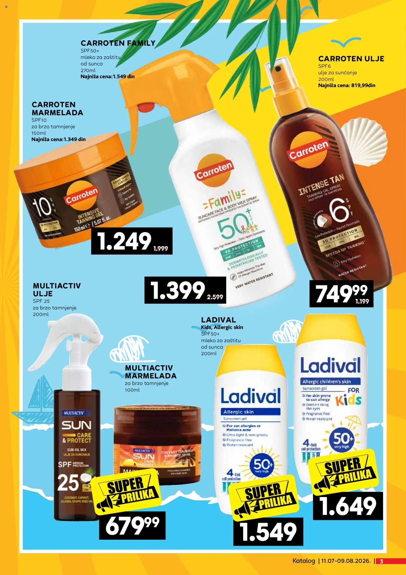 Idea katalog - važi od 11.07.2026 | Strana: 3 | Proizvode: Mleko, Ulje