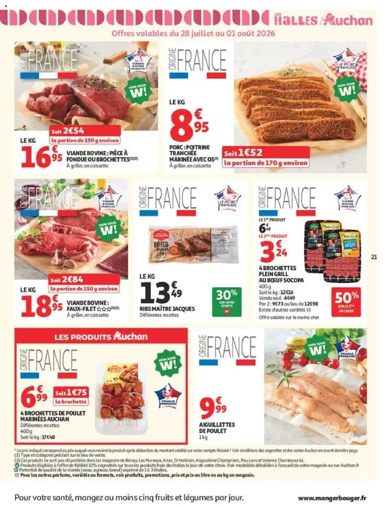 {H1} | Page: 21 | Produits: Grill, Fruits, Viande, Porc
