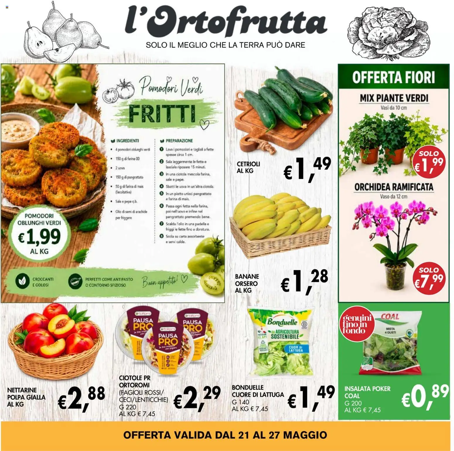 Volantino Coal del 21.05.2026 | Pagina: 2 | Prodotti: Cetrioli, Pepe, Farina, Terra