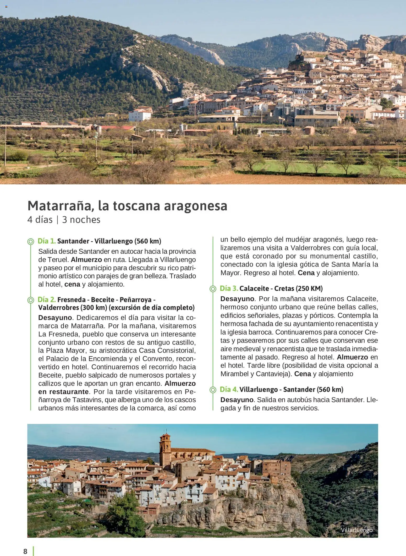 Viajes El Corte Inglés Rutas Culturales Cantabria │ válido desde el 01.05.2026 | Página: 8