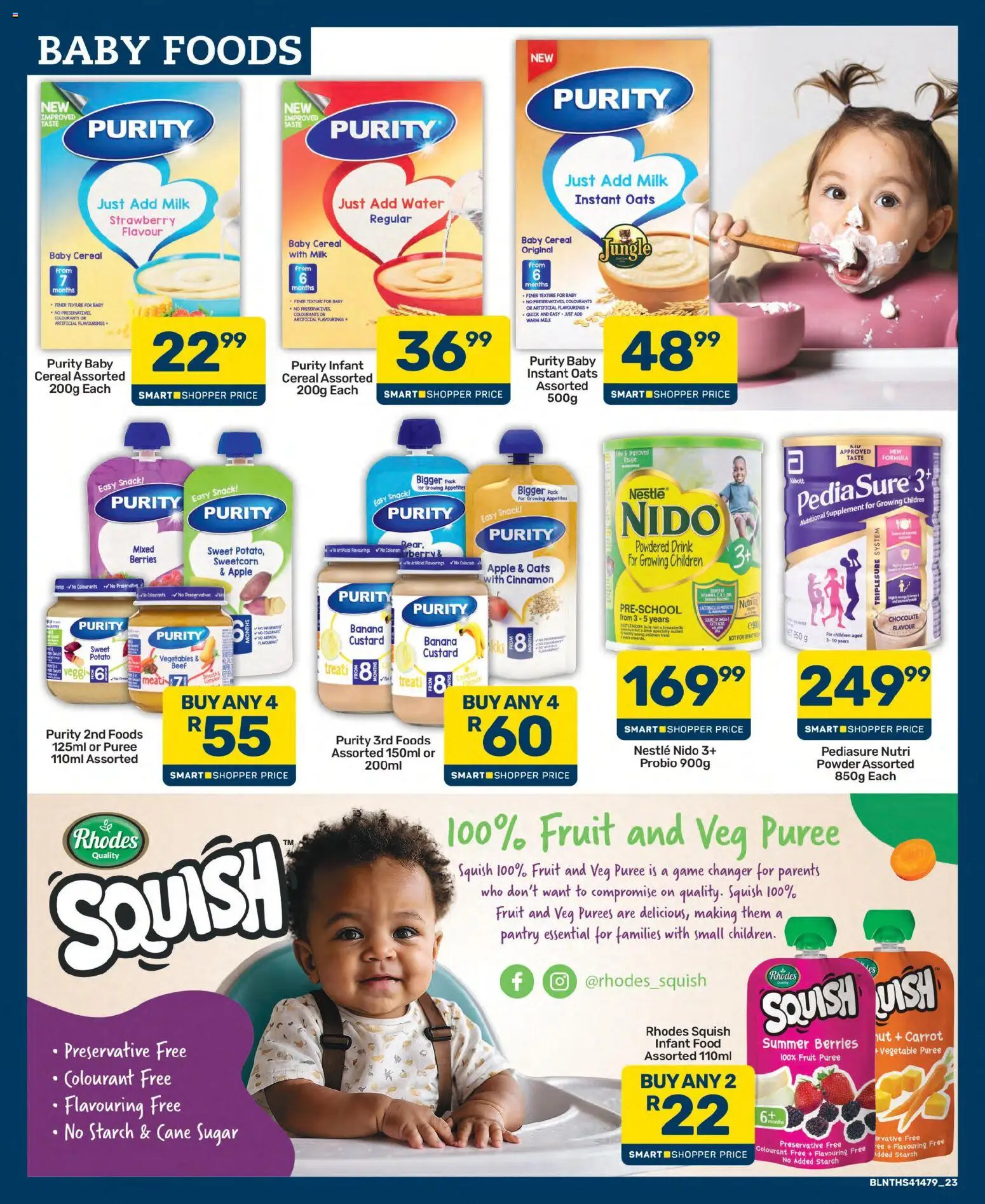 New Pick n Pay catalogue – valid from 25/09/2026 | Page: 23 | Products: Chocolate, Powder, Preservative, Sugar