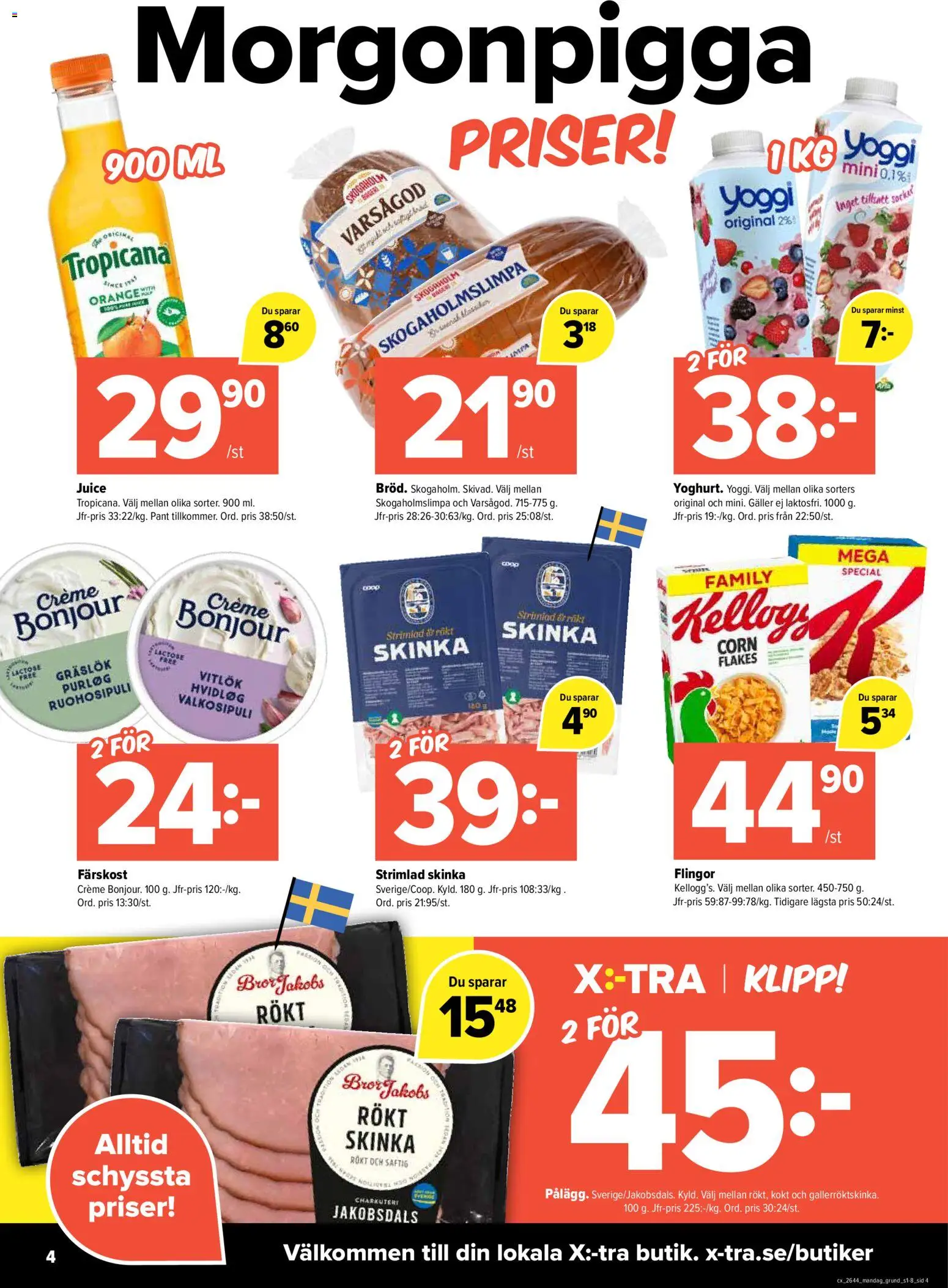 Coop X:-TRA reklamblad aktuell från 26/10/2026 | Sida: 4